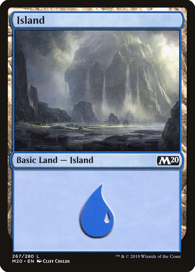 Island (#267) [Core Set 2020] | Fandemonia Ltd