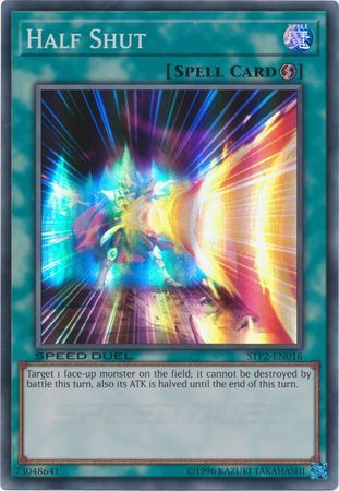 Half Shut [STP2-EN016] Super Rare | Fandemonia Ltd