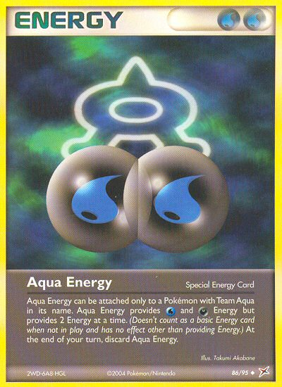 Aqua Energy (86/95) [EX: Team Magma vs Team Aqua] | Fandemonia Ltd