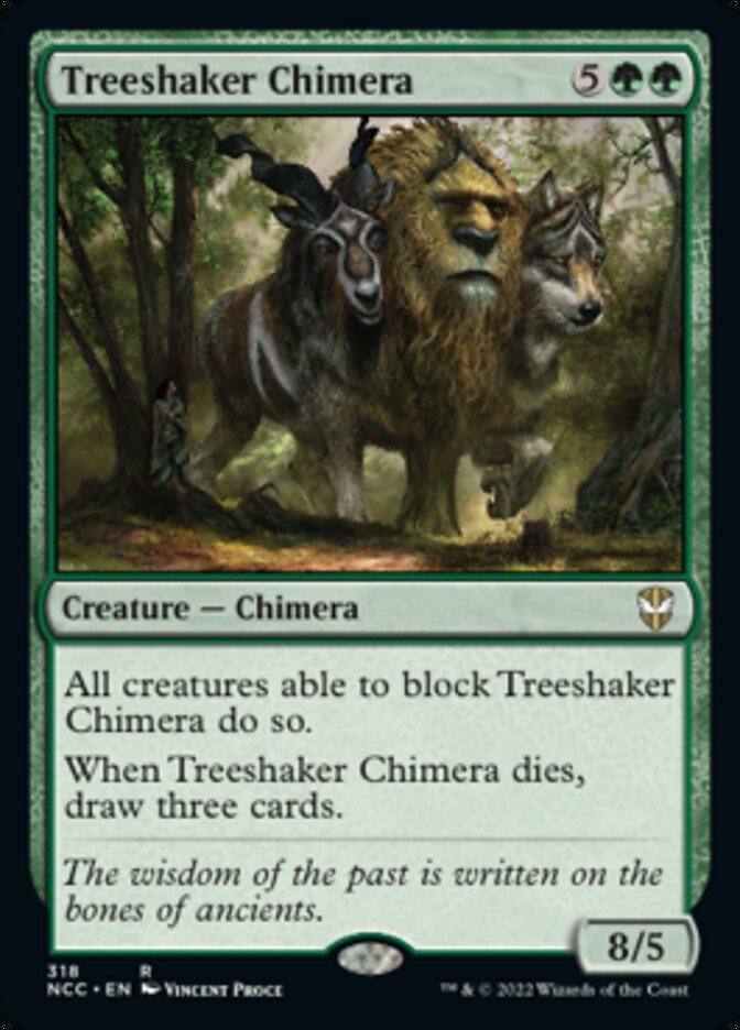 Treeshaker Chimera [Streets of New Capenna Commander] | Fandemonia Ltd