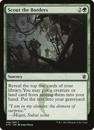Scout the Borders [Khans of Tarkir] | Fandemonia Ltd