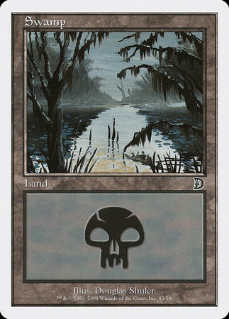 Swamp (43) [Deckmasters] | Fandemonia Ltd