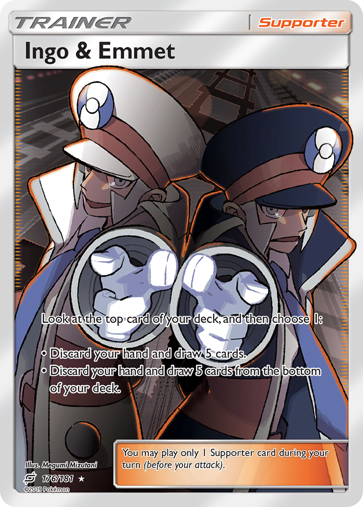 Ingo & Emmet (176/181) [Sun & Moon: Team Up] | Fandemonia Ltd