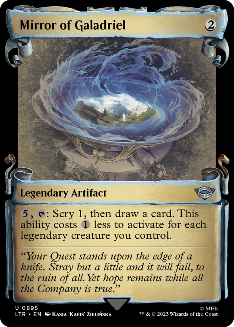 Mirror of Galadriel [The Lord of the Rings: Tales of Middle-Earth Showcase Scrolls] | Fandemonia Ltd