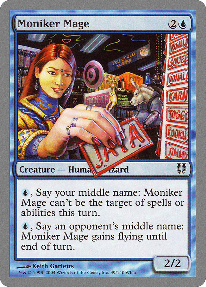 Moniker Mage [Unhinged] | Fandemonia Ltd