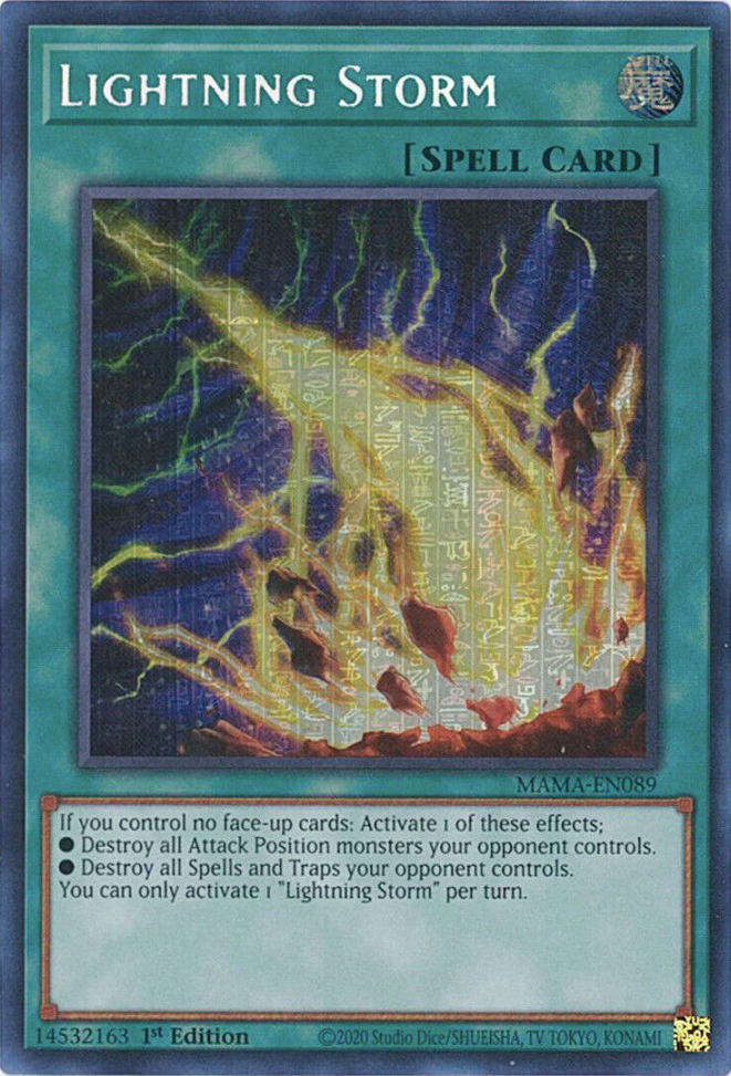 Lightning Storm [MAMA-EN089] Ultra Pharaoh's Rare | Fandemonia Ltd