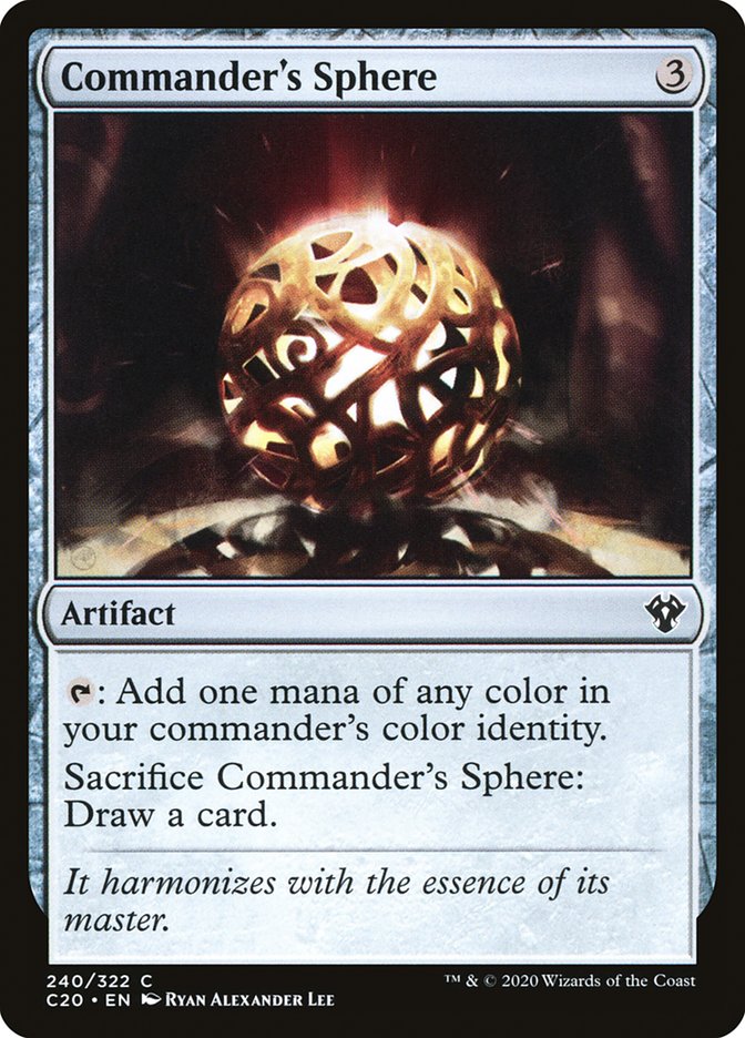 Commander's Sphere [Commander 2020] | Fandemonia Ltd