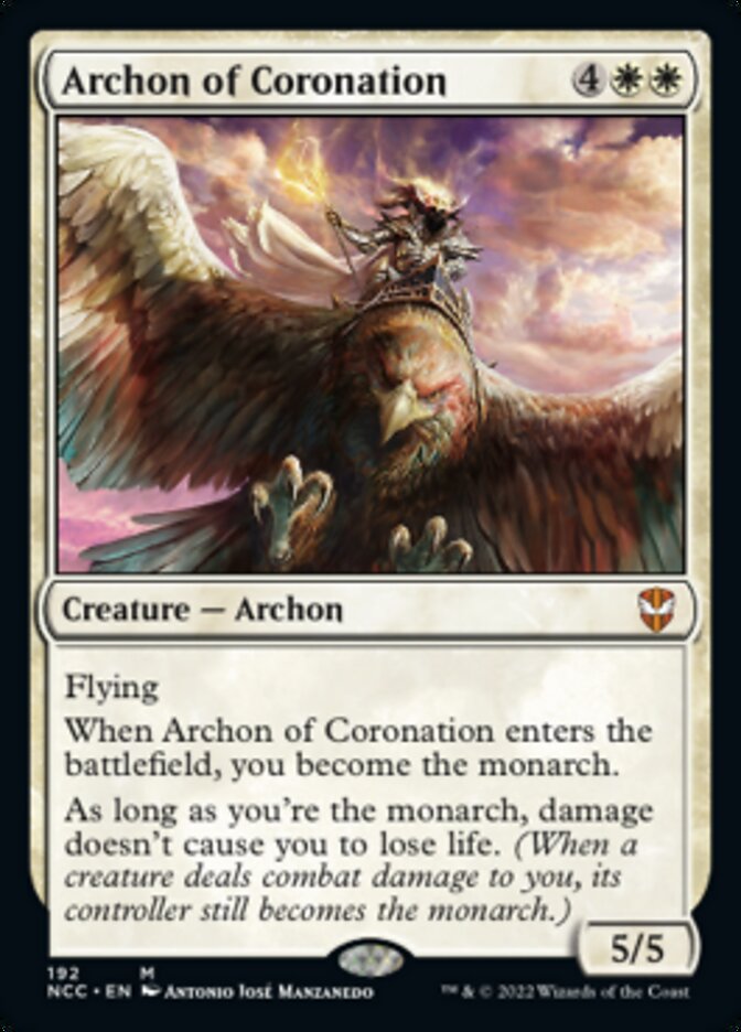 Archon of Coronation [Streets of New Capenna Commander] | Fandemonia Ltd