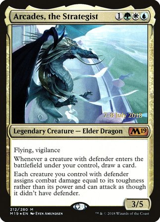 Arcades, the Strategist [Core Set 2019 Promos] | Fandemonia Ltd