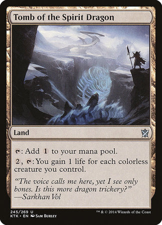 Tomb of the Spirit Dragon [Khans of Tarkir] | Fandemonia Ltd