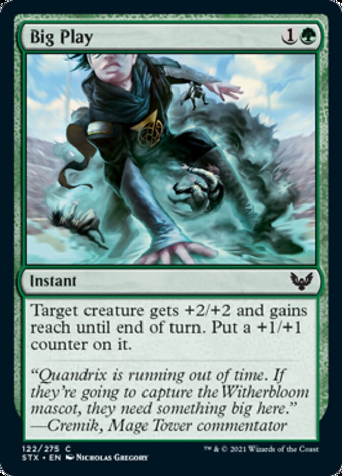 Big Play [Strixhaven: School of Mages] | Fandemonia Ltd
