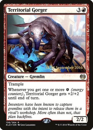 Territorial Gorger [Kaladesh Promos] | Fandemonia Ltd