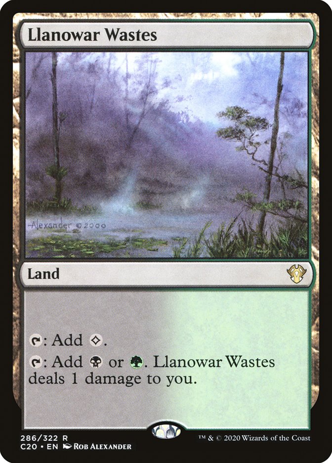 Llanowar Wastes [Commander 2020] | Fandemonia Ltd