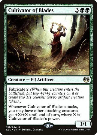 Cultivator of Blades [Kaladesh Promos] | Fandemonia Ltd