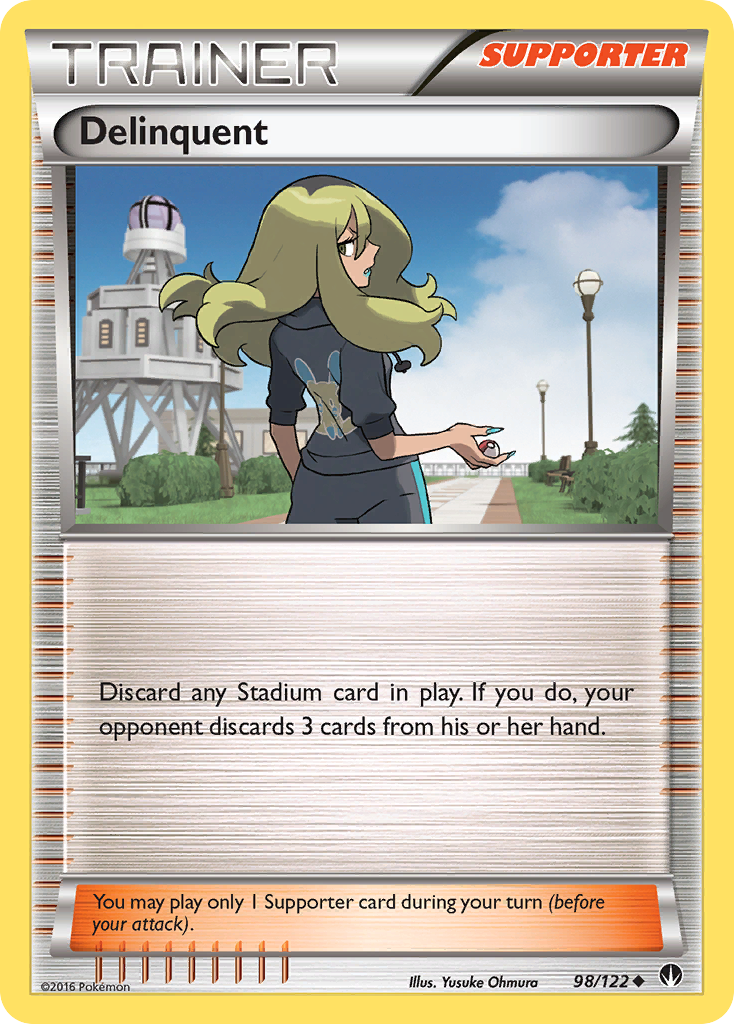 Delinquent (98/122) [XY: BREAKpoint] | Fandemonia Ltd