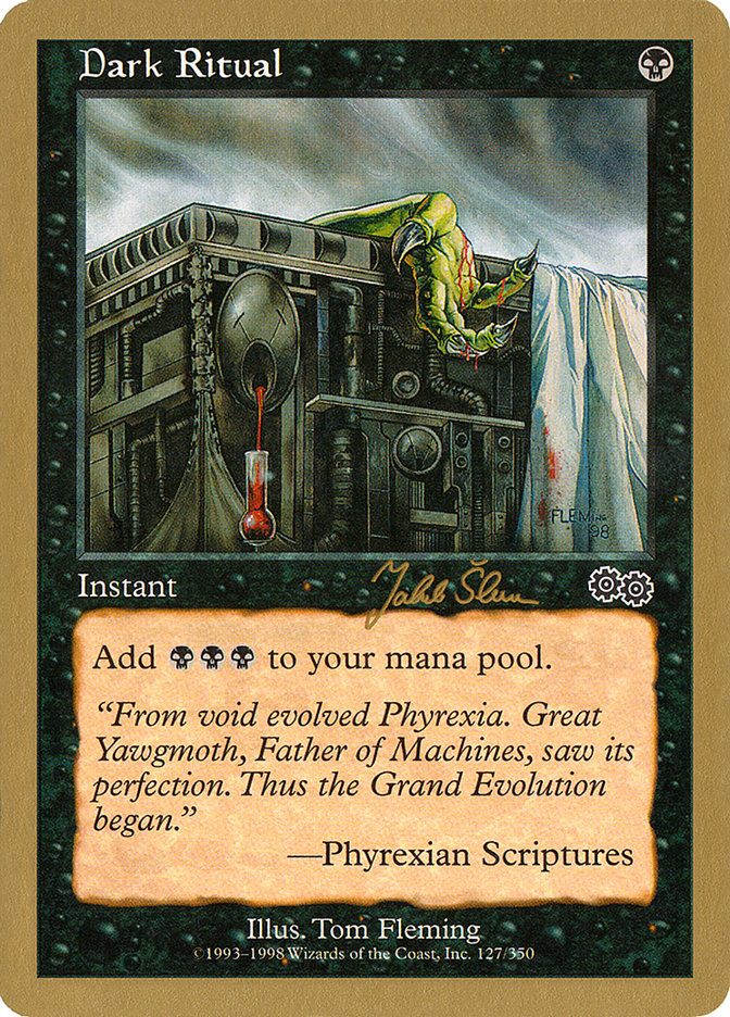 Dark Ritual (Jakub Slemr) [World Championship Decks 1999] | Fandemonia Ltd