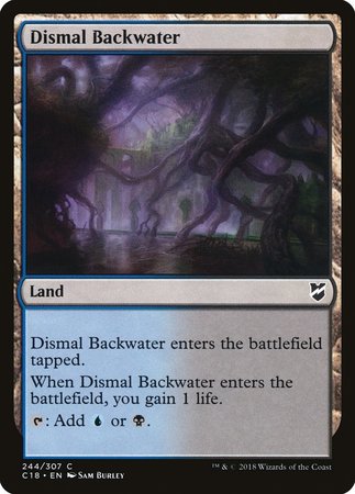 Dismal Backwater [Commander 2018] | Fandemonia Ltd