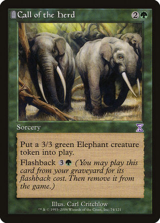Call of the Herd [Time Spiral Timeshifted] | Fandemonia Ltd