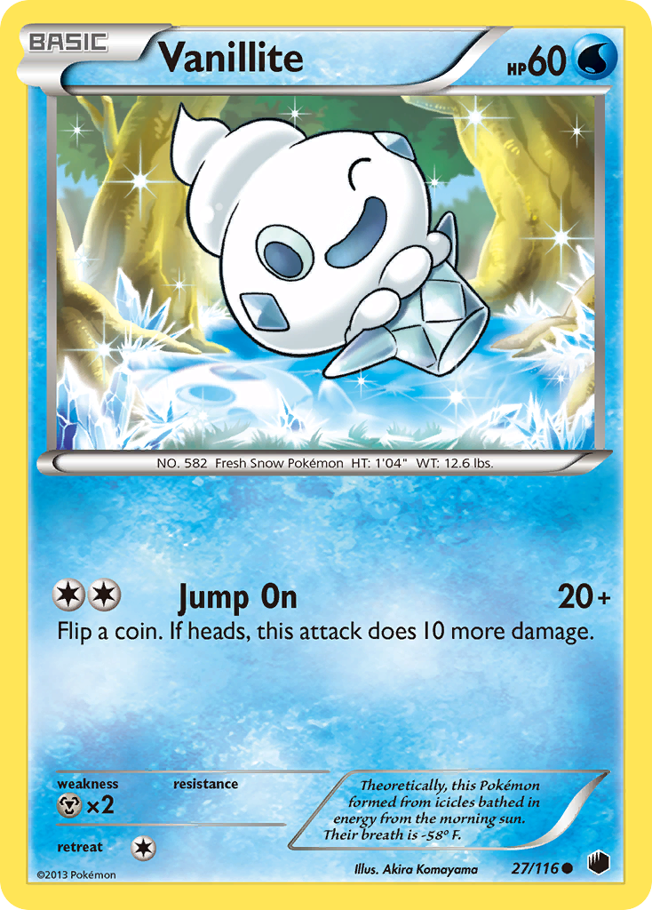 Vanillite (27/116) [Black & White: Plasma Freeze] | Fandemonia Ltd