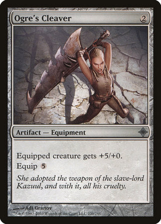 Ogre's Cleaver [Rise of the Eldrazi] | Fandemonia Ltd
