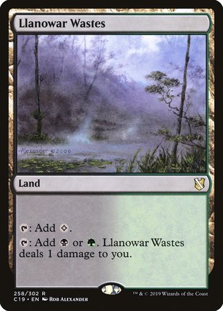 Llanowar Wastes [Commander 2019] | Fandemonia Ltd