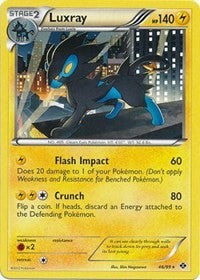 Luxray (46/99) (Theme Deck Exclusive) [Black & White: Next Destinies] | Fandemonia Ltd