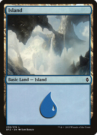 Island (256) [Battle for Zendikar] | Fandemonia Ltd