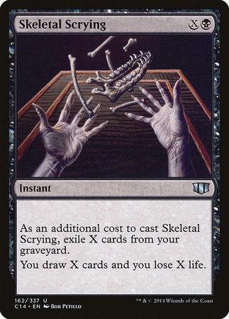 Skeletal Scrying [Commander 2014] | Fandemonia Ltd