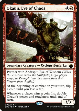 Okaun, Eye of Chaos [Battlebond Promos] | Fandemonia Ltd