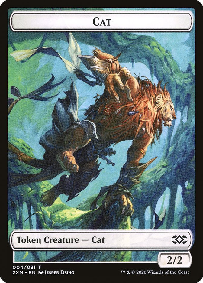 Cat Token [Double Masters] | Fandemonia Ltd