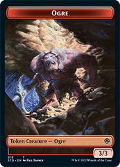 Ogre // Zombie Double-Sided Token [Starter Commander Decks] | Fandemonia Ltd