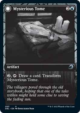 Mysterious Tome // Chilling Chronicle [Innistrad: Double Feature] | Fandemonia Ltd