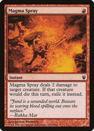 Magma Spray [Duel Decks: Izzet vs. Golgari] | Fandemonia Ltd