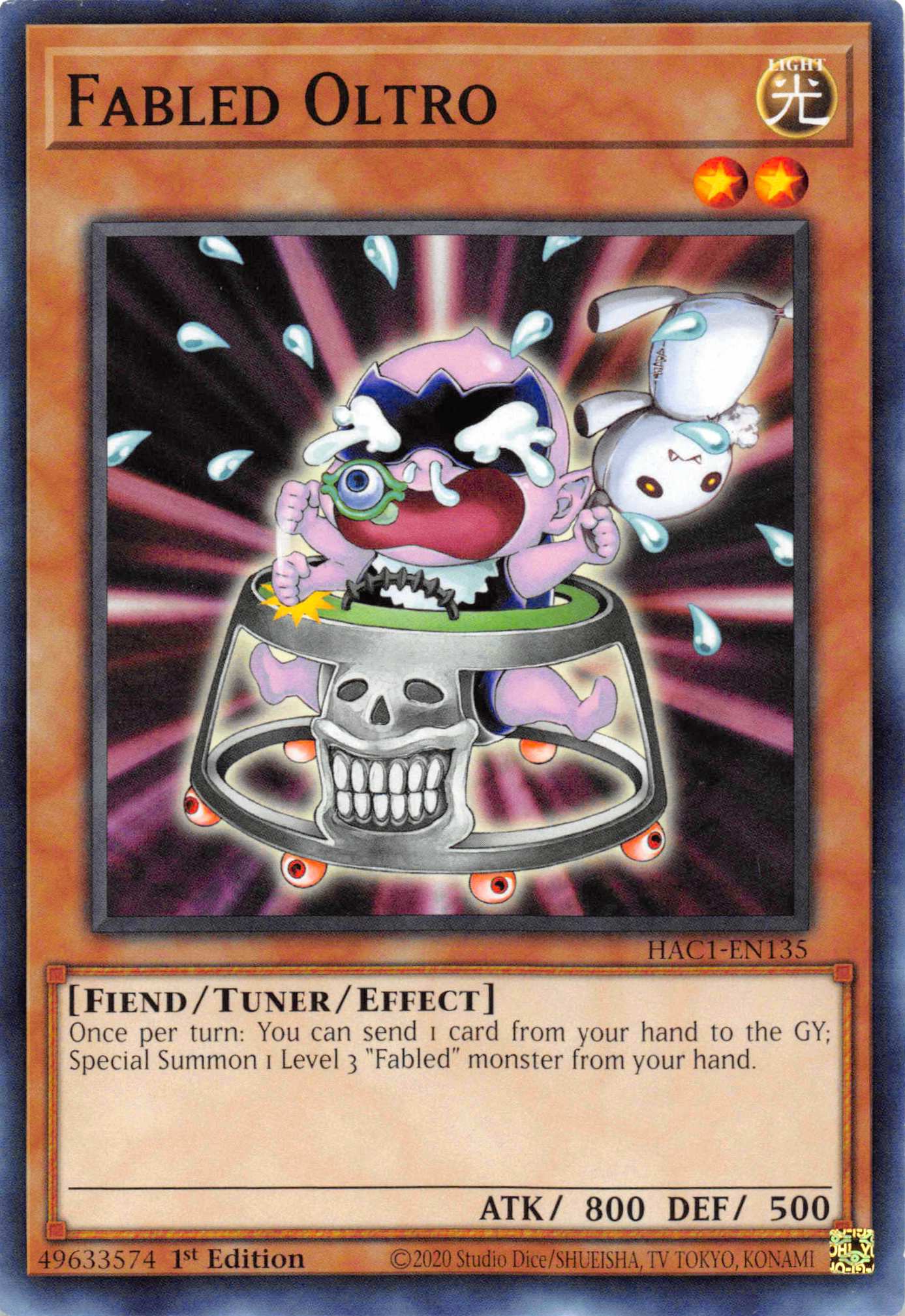 Fabled Oltro [HAC1-EN135] Common | Fandemonia Ltd