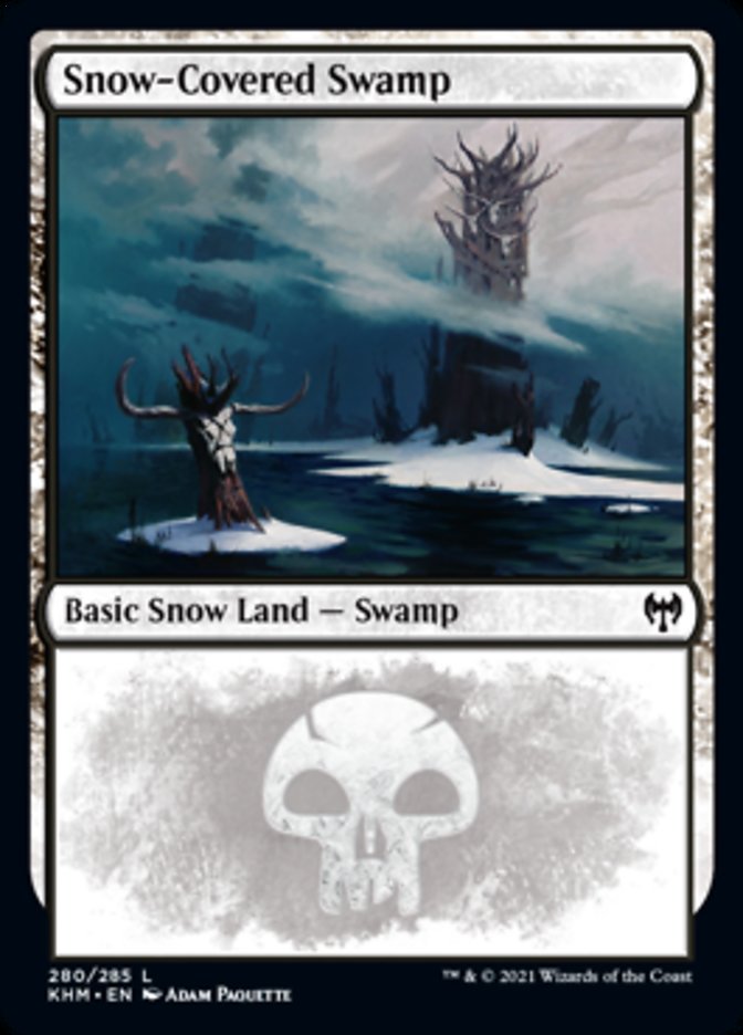 Snow-Covered Swamp (280) [Kaldheim] | Fandemonia Ltd