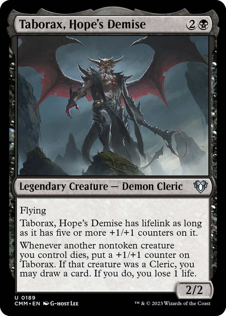 Taborax, Hope's Demise [Commander Masters] | Fandemonia Ltd