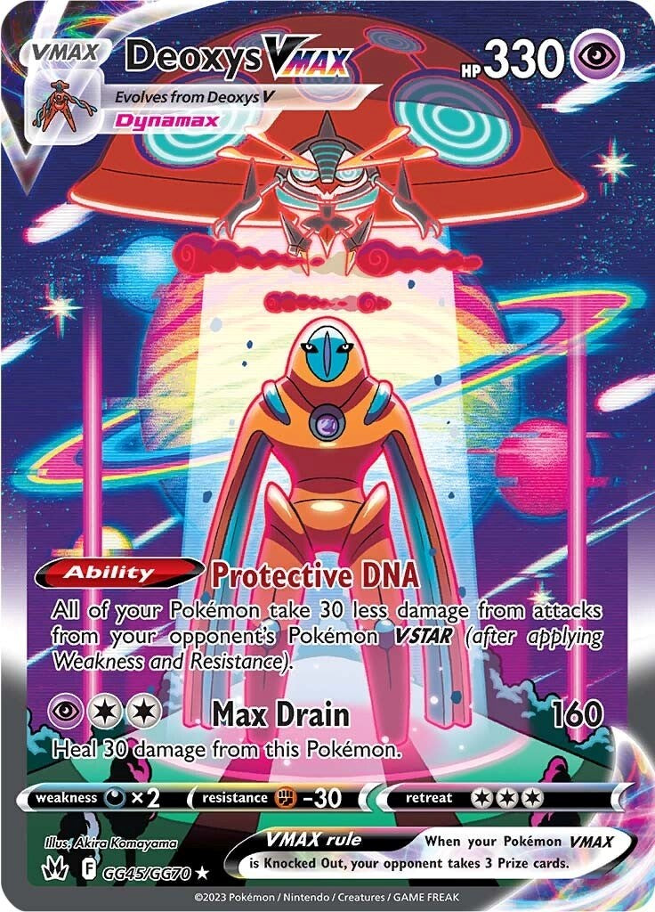 Deoxys VMAX (GG45/GG70) [Sword & Shield: Crown Zenith] | Fandemonia Ltd