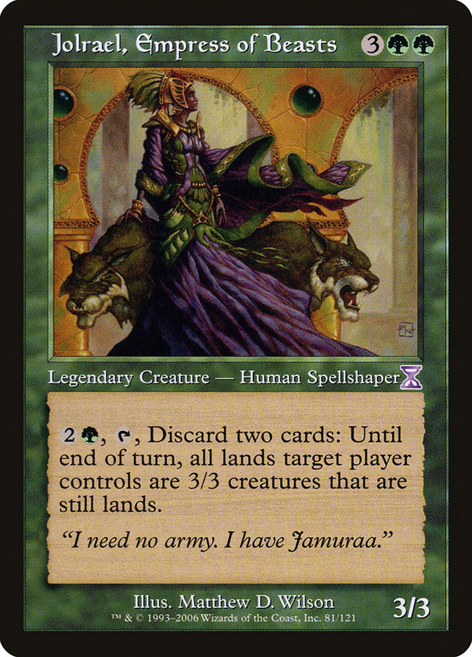 Jolrael, Empress of Beasts [Time Spiral Timeshifted] | Fandemonia Ltd