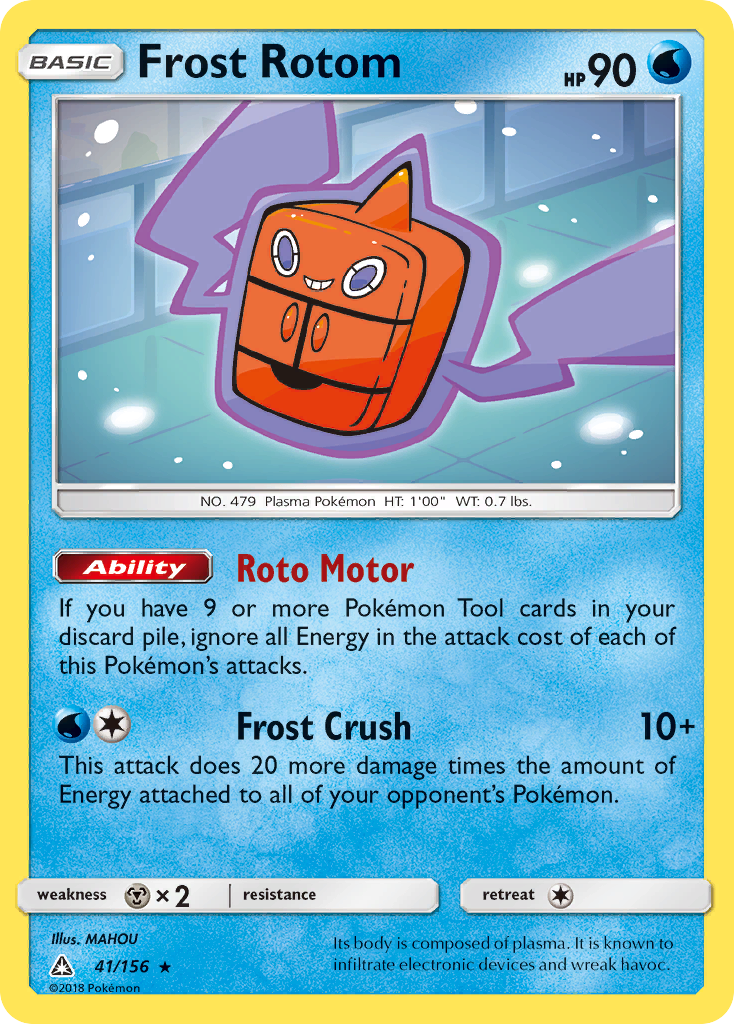 Frost Rotom (41/156) [Sun & Moon: Ultra Prism] | Fandemonia Ltd