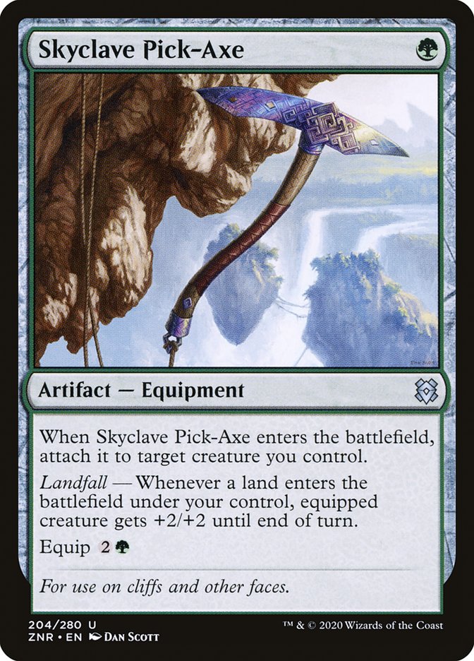 Skyclave Pick-Axe [Zendikar Rising] | Fandemonia Ltd