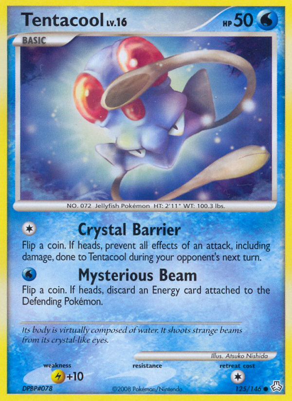 Tentacool (125/146) [Diamond & Pearl: Legends Awakened] | Fandemonia Ltd