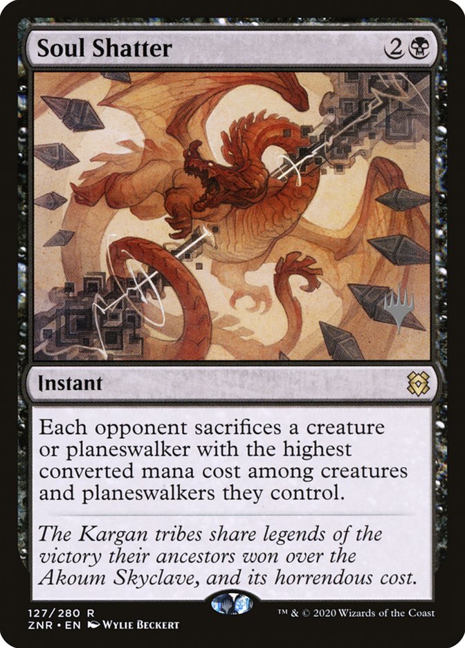 Soul Shatter (Promo Pack) [Zendikar Rising Promos] | Fandemonia Ltd