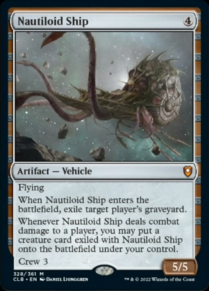 Nautiloid Ship [Commander Legends: Battle for Baldur's Gate] | Fandemonia Ltd