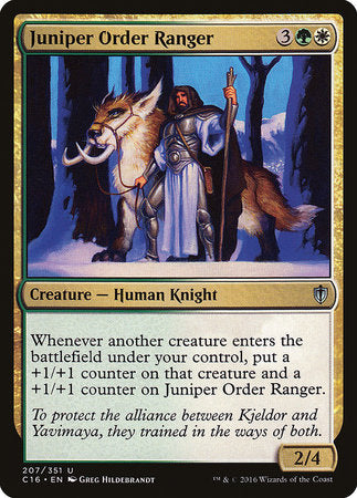 Juniper Order Ranger [Commander 2016] | Fandemonia Ltd
