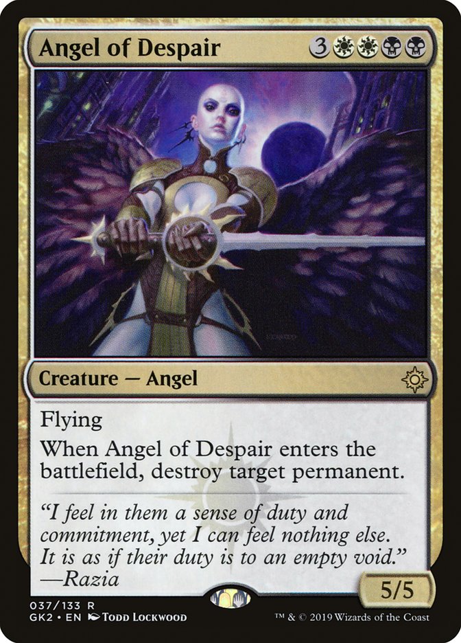 Angel of Despair [Ravnica Allegiance Guild Kit] | Fandemonia Ltd