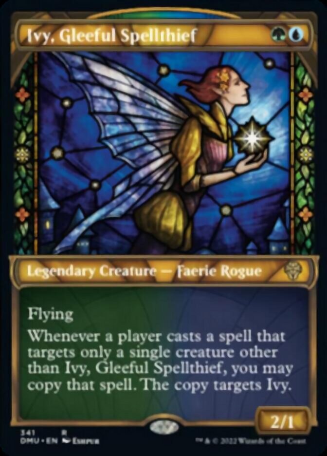 Ivy, Gleeful Spellthief (Showcase Textured) [Dominaria United] | Fandemonia Ltd