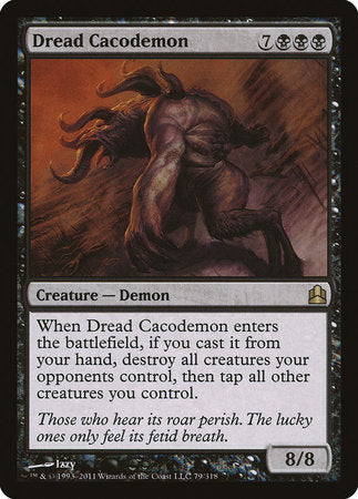 Dread Cacodemon [Commander 2011] | Fandemonia Ltd