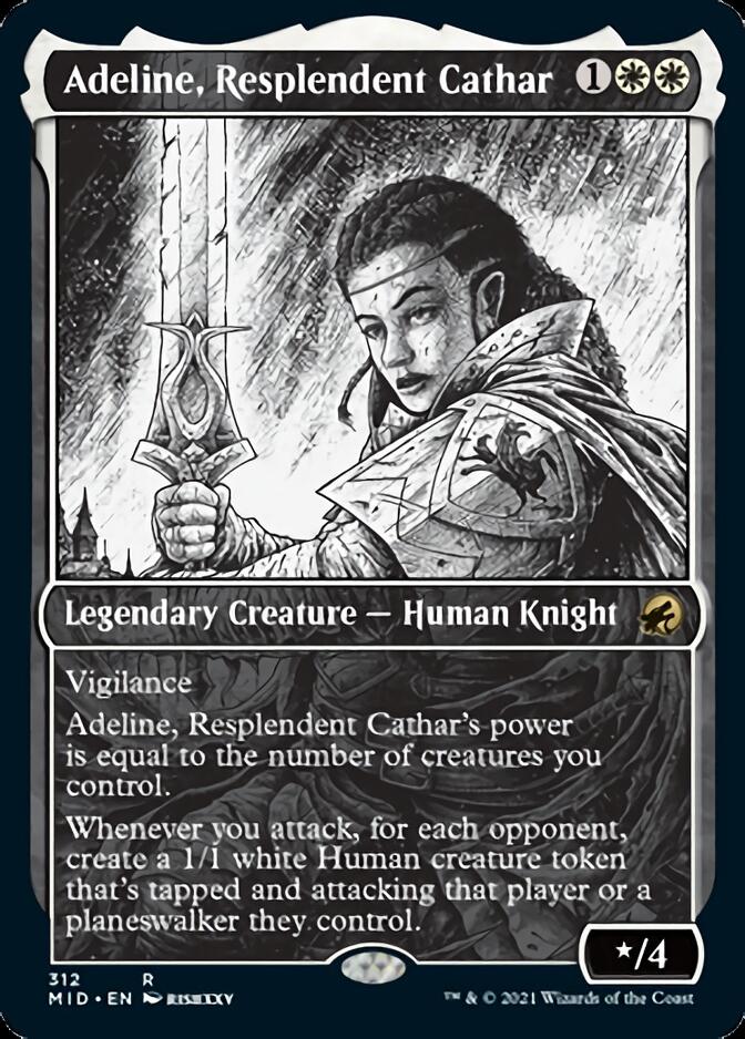 Adeline, Resplendent Cathar (Showcase Eternal Night) [Innistrad: Midnight Hunt] | Fandemonia Ltd