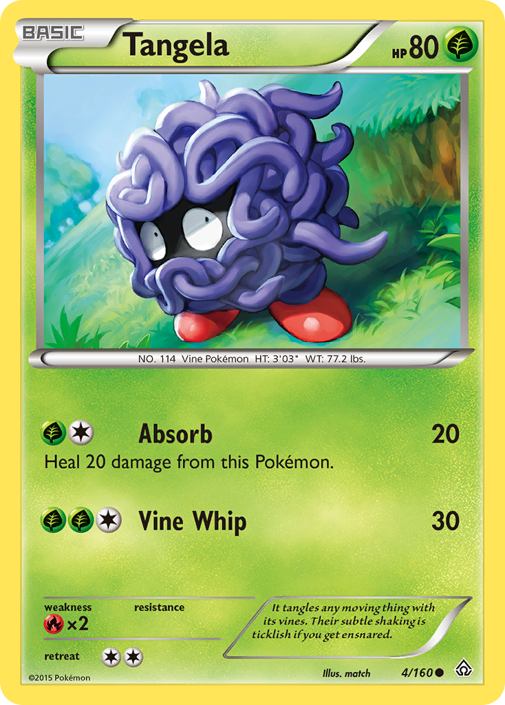 Tangela (4/160) [XY: Primal Clash] | Fandemonia Ltd