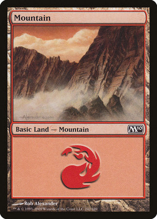 Mountain (242) [Magic 2010] | Fandemonia Ltd
